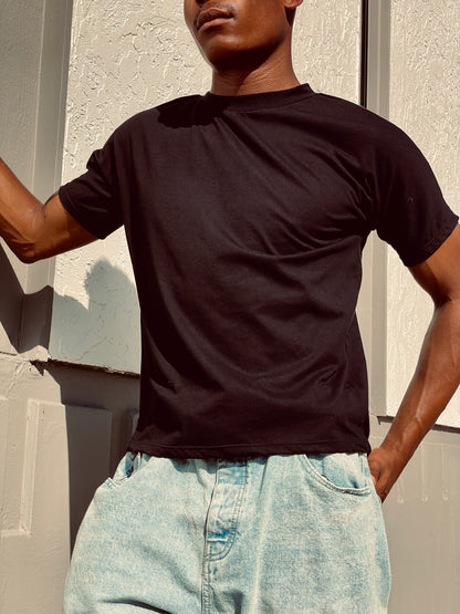 Classic Essential Black Tee