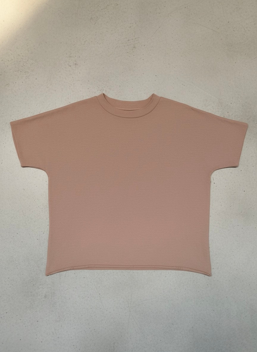 Structural Cotton Crew - Sand