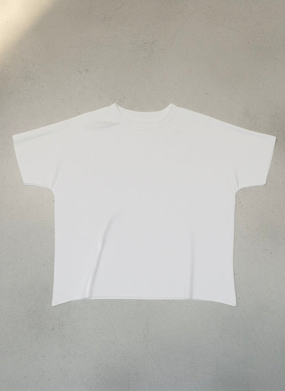 Structural Cotton Crew - Ivory
