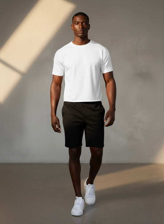 Structural Cotton Crew - Ivory