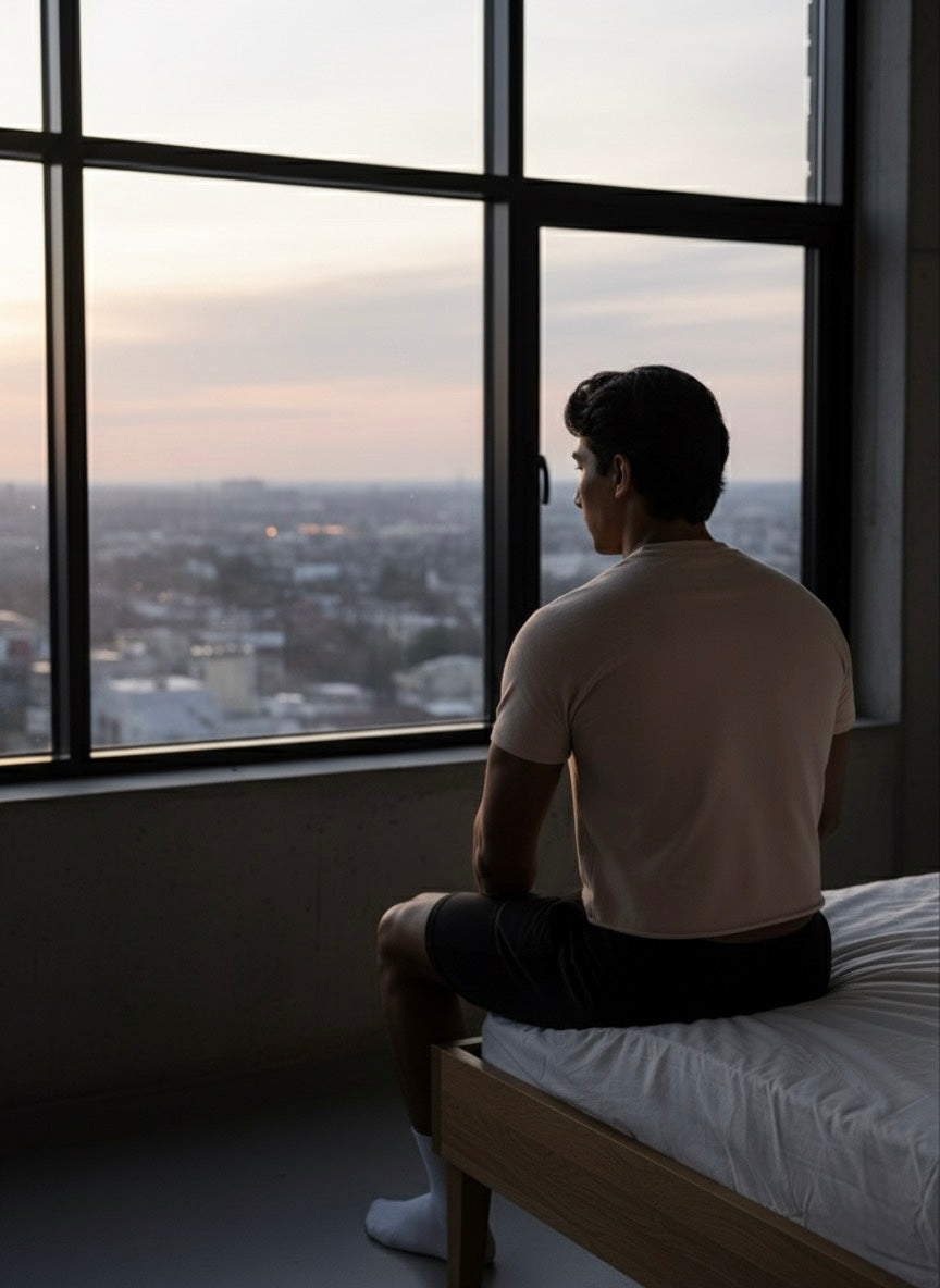 Structural Cotton Crew - Sand