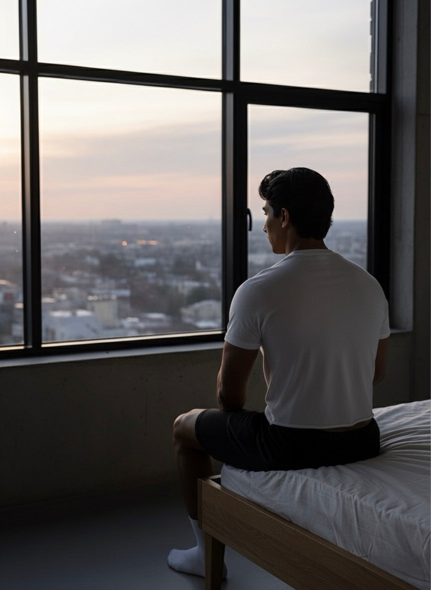 Structural Cotton Crew - Ivory