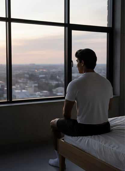 Structural Cotton Crew - Ivory