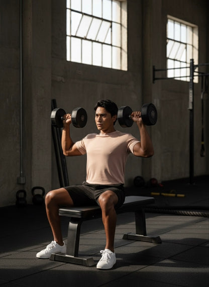 Structural Cotton Crew - Sand